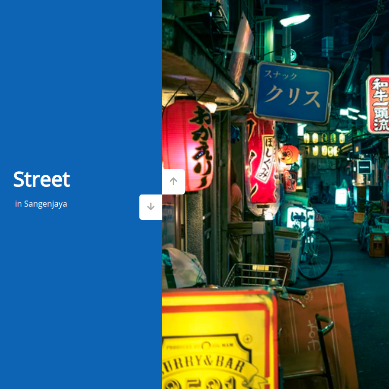 Projeto Double vertical slider