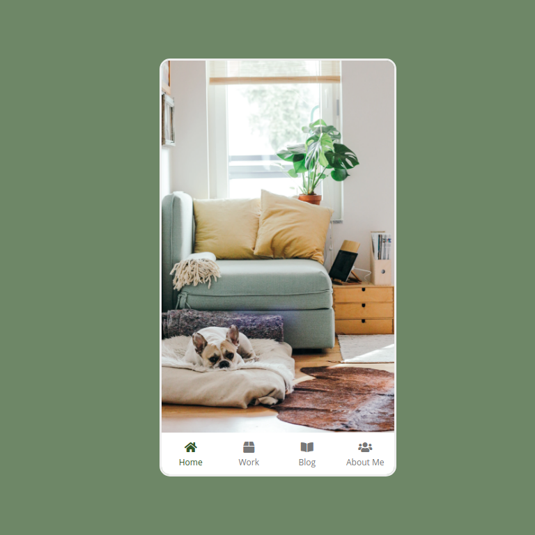 Projeto Mobile tab navigation